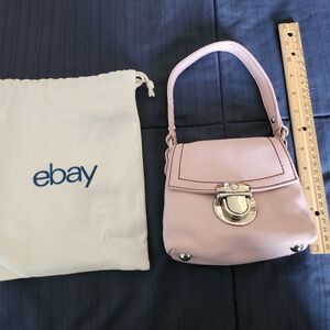 Adorable Mini Shoulder Bag Light Pink Leather Marc Jacobs Small